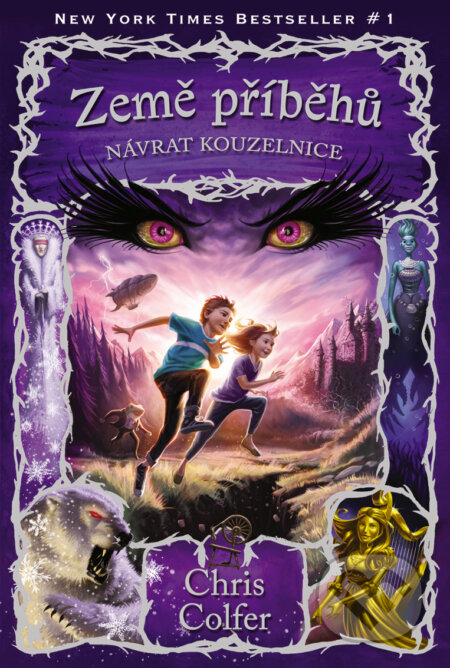 E-kniha: Země příběhů - Návrat Kouzelnice (Chris Colfer). Nakladatelství Fragment, 2017 E-kniha: Země příběhů - Návrat Kouzelnice (Chris Colfer). Nakladatelství Fragment, 2017