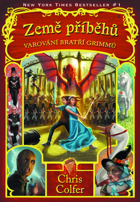 E-kniha: Země příběhů: Varování bratří Grimmů (Chris Colfer). Nakladatelství Fragment, 2017 E-kniha: Země příběhů: Varování bratří Grimmů (Chris Colfer). Nakladatelství Fragment, 2017