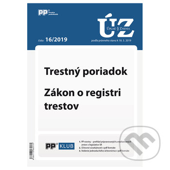 Úplné znenia zákonov 16/2019 (Poradca podnikateľa). Poradca podnikateľa, 2019 Úplné znenia zákonov 16/2019 (Poradca podnikateľa). Poradca podnikateľa, 2019