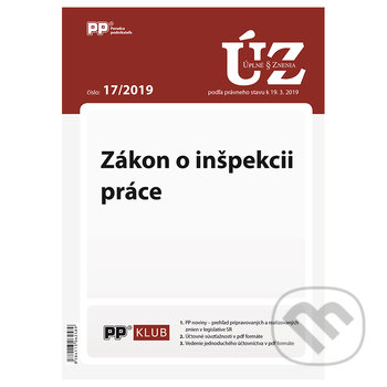 Úplné znenia zákonov 17/2019 (Poradca podnikateľa). Poradca podnikateľa, 2019 Úplné znenia zákonov 17/2019 (Poradca podnikateľa). Poradca podnikateľa, 2019
