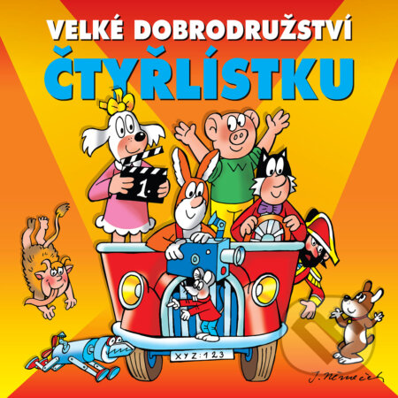Audiokniha: Velké dobrodružství Čtyřlístku (Dagmar Kýrová a Jaroslav Němeček). Supraphon, 2019 Audiokniha: Velké dobrodružství Čtyřlístku (Dagmar Kýrová a Jaroslav Němeček). Supraphon, 2019