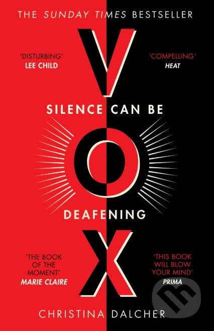 Kniha: Vox (Christina Dalcher). HarperCollins, 2019 Kniha: Vox (Christina Dalcher). HarperCollins, 2019