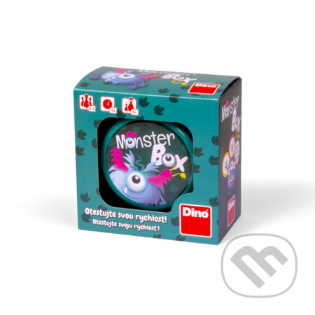 Spoločenská hra: Monster Box (Dino). Dino, 2019 Spoločenská hra: Monster Box (Dino). Dino, 2019