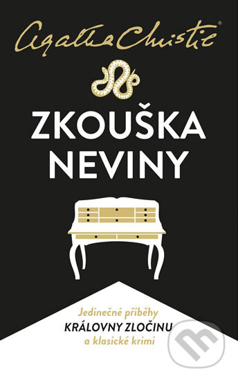 Kniha: Zkouška neviny (Agatha Christie). Kalibr, 2019 Kniha: Zkouška neviny (Agatha Christie). Kalibr, 2019