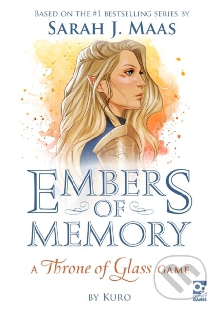 Společenská hra: Embers of Memory (Kuro a Sarah J. Maas). Osprey Publishing, 2019 Společenská hra: Embers of Memory (Kuro a Sarah J. Maas). Osprey Publishing, 2019