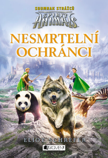 E-kniha: Spirit Animals - Soumrak strážců: Nesmrtelní ochránci (Eliot Schrefer). Nakladatelství Fragment, 2017 E-kniha: Spirit Animals - Soumrak strážců: Nesmrtelní ochránci (Eliot Schrefer). Nakladatelství Fragment, 2017