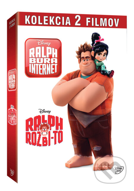 Film: Ralph Rozbi-to + Ralph búra internet kolekcia (Phil Johnston a Rich Moore) (DVD). Magicbox, 2019 Film: Ralph Rozbi-to + Ralph búra internet kolekcia (Phil Johnston a Rich Moore) (DVD). Magicbox, 2019