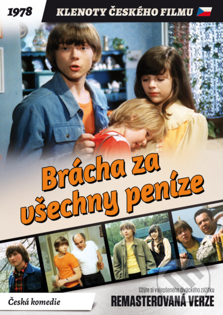 Film: Brácha za všechny peníze (Stanislav Strnad) (DVD). Magicbox, 2019 Film: Brácha za všechny peníze (Stanislav Strnad) (DVD). Magicbox, 2019