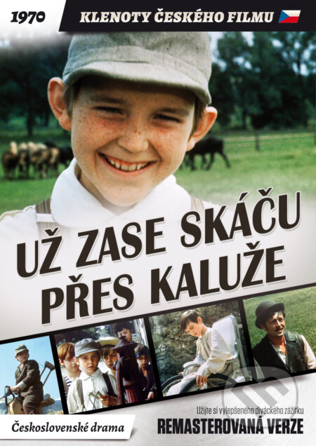 Film: Už zase skáču přes kaluže (Karel Kachyňa) (DVD). Magicbox, 2019 Film: Už zase skáču přes kaluže (Karel Kachyňa) (DVD). Magicbox, 2019