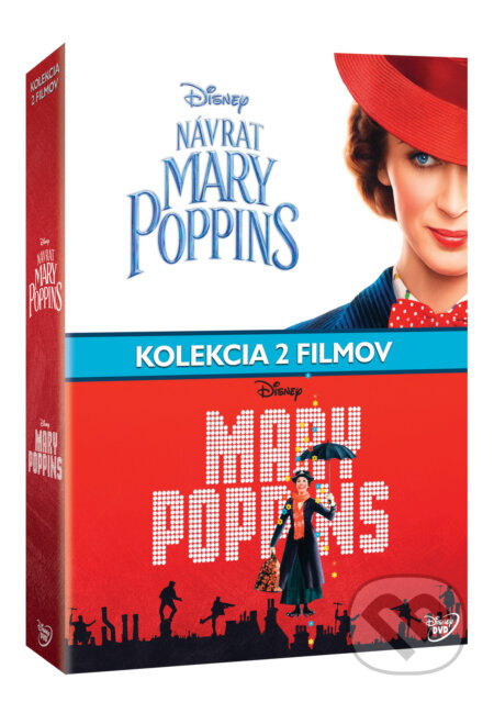 Film: Mary Poppins kolekce (Rob Marshall) (DVD). Magicbox, 2019 Film: Mary Poppins kolekce (Rob Marshall) (DVD). Magicbox, 2019