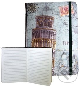Zápisník s gumičkou Pisa (Eden Books). Eden Books, 2016 Zápisník s gumičkou Pisa (Eden Books). Eden Books, 2016