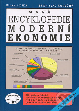 Kniha: Malá encyklopedie moderní ekonomie (M. Sojka a B. Konečný). Libri, 2004 Kniha: Malá encyklopedie moderní ekonomie (M. Sojka a B. Konečný). Libri, 2004