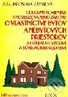 Kniha: Odborný komentár k noveliz. zákonu o vlastníctve bytov a nebytových priestorov s príkladmi a súv. predpismi (Jaroslava Zányiová). Epos, 2001 Kniha: Odborný komentár k noveliz. zákonu o vlastníctve bytov a nebytových priestorov s príkladmi a súv. predpismi (Jaroslava Zányiová). Epos, 2001
