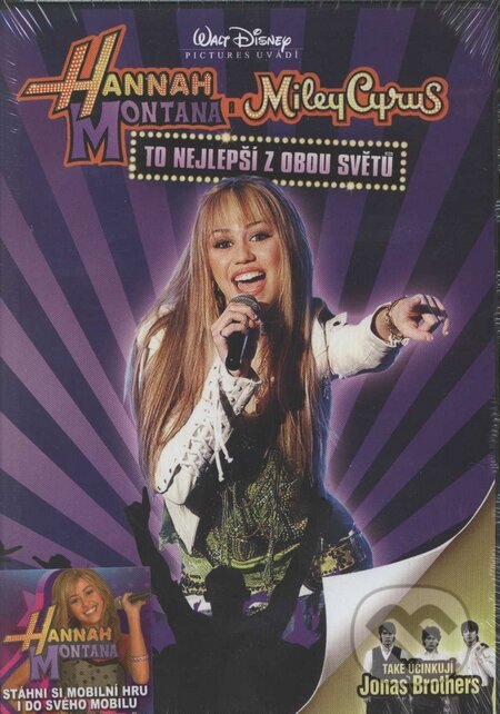 Film: Hannah Montana a Miley Cyrus: To najlepšie z obidvoch svetov (Bruce Hendricks) (DVD). Magicbox, 2008 Film: Hannah Montana a Miley Cyrus: To najlepšie z obidvoch svetov (Bruce Hendricks) (DVD). Magicbox, 2008