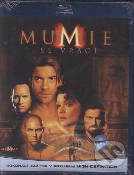 Film: Múmia sa vracia (Stephen Sommers) (Blu-ray). Bonton Film, 2001 Film: Múmia sa vracia (Stephen Sommers) (Blu-ray). Bonton Film, 2001