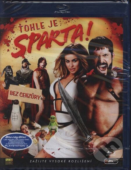 Film: Toto je Sparta! (Aaron Seltzer a Jason Friedberg) (Blu-ray). Bonton Film, 2008 Film: Toto je Sparta! (Aaron Seltzer a Jason Friedberg) (Blu-ray). Bonton Film, 2008