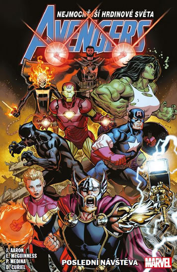 Kniha: Avengers 1: Poslední návštěva (Jason Aaron). Crew, 2019 Kniha: Avengers 1: Poslední návštěva (Jason Aaron). Crew, 2019