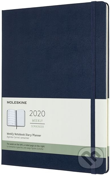 Moleskine – 12-mesačný modrý plánovací diár 2020 (Moleskine). Moleskine, 2019 Moleskine – 12-mesačný modrý plánovací diár 2020 (Moleskine). Moleskine, 2019