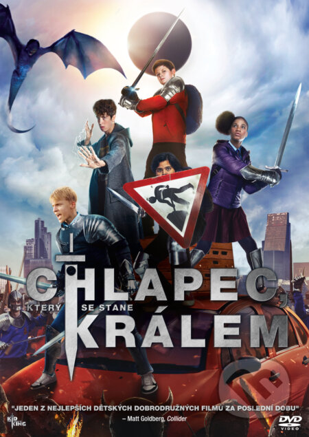 Film: Chlapec, který se stane králem (Joe Cornish) (DVD). Bonton Film, 2019 Film: Chlapec, který se stane králem (Joe Cornish) (DVD). Bonton Film, 2019