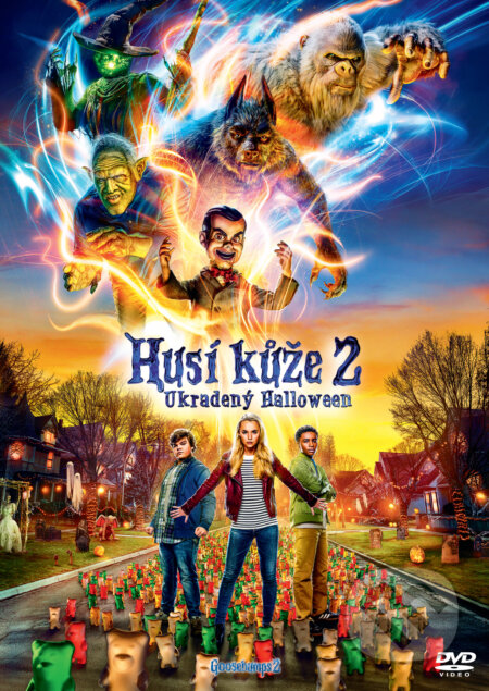 Film: Husí kůže 2: Ukradený Halloween (Ari Sandel) (DVD). Bonton Film, 2019 Film: Husí kůže 2: Ukradený Halloween (Ari Sandel) (DVD). Bonton Film, 2019