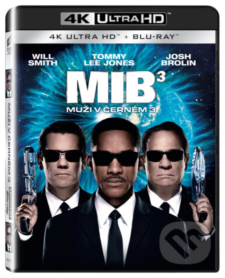 Film: Muži v černém 3 Ultra HD Blu-ray (Barry Sonnenfeld) (UltraHDBlu-ray). Bonton Film, 2019 Film: Muži v černém 3 Ultra HD Blu-ray (Barry Sonnenfeld) (UltraHDBlu-ray). Bonton Film, 2019
