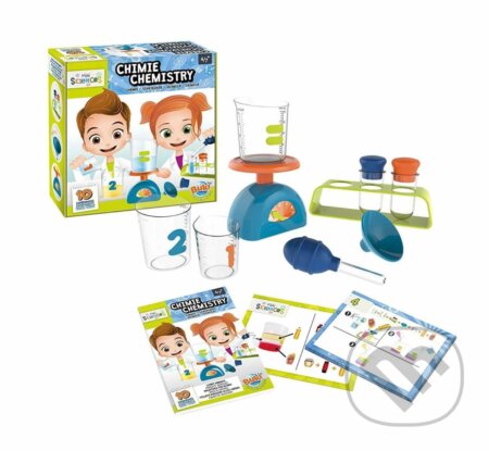 Spoločenská hra: Vedecký set - mini Chémia (Buki). Buki Spoločenská hra: Vedecký set - mini Chémia (Buki). Buki