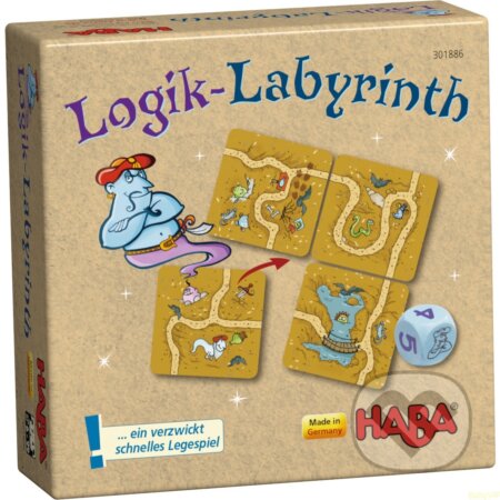 Společenská hra: Hra Logický labyrint (Haba). Haba Společenská hra: Hra Logický labyrint (Haba). Haba