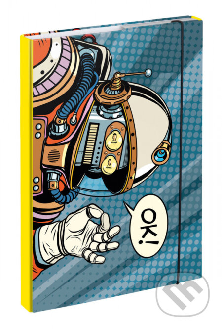 Desky na školní sešity Baagl Spaceman (Presco Group). Presco Group, 2019 Desky na školní sešity Baagl Spaceman (Presco Group). Presco Group, 2019