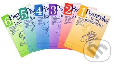 Kniha: Písmenká - moji kamaráti (6 písaniek s predtlačou) (Lýdia Virgovičová a Zuzana Virgovičová). Orbis Pictus Istropolitana, 2019 Kniha: Písmenká - moji kamaráti (6 písaniek s predtlačou) (Lýdia Virgovičová a Zuzana Virgovičová). Orbis Pictus Istropolitana, 2019