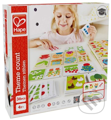 Společenská hra: Hra Tematické počítanie (Hape). Hape, 2019 Společenská hra: Hra Tematické počítanie (Hape). Hape, 2019