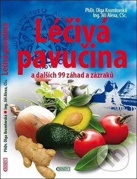 Kniha: Léčivá pavučina a dalších 99 záhad a zázraků (Olga Krumlovská a Jiří Alexa). Bondy, 2019 Kniha: Léčivá pavučina a dalších 99 záhad a zázraků (Olga Krumlovská a Jiří Alexa). Bondy, 2019