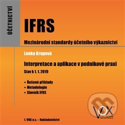 Kniha: IFRS – Mezinárodních standardů účetního výkaznictví (Lenka Krupová). VOX, 2019 Kniha: IFRS – Mezinárodních standardů účetního výkaznictví (Lenka Krupová). VOX, 2019