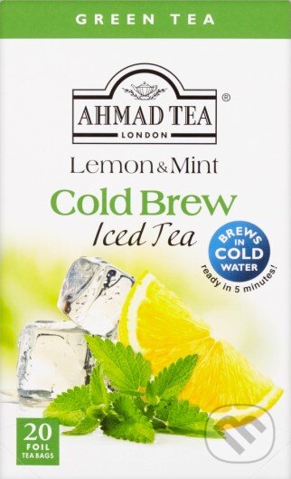 Kávy a čaje: Lemon & Mint Cold Brew (AHMAD TEA). AHMAD TEA, 2016 Kávy a čaje: Lemon & Mint Cold Brew (AHMAD TEA). AHMAD TEA, 2016