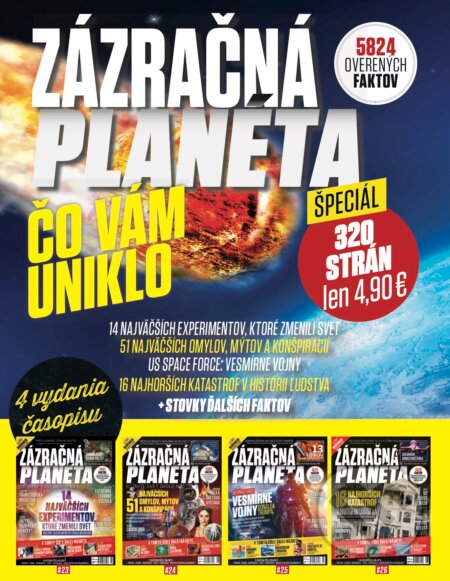 Zázračná planéta ŠPECIÁL V (balenie 4 magazínov) (Sportmedia). Sportmedia, 2019 Zázračná planéta ŠPECIÁL V (balenie 4 magazínov) (Sportmedia). Sportmedia, 2019