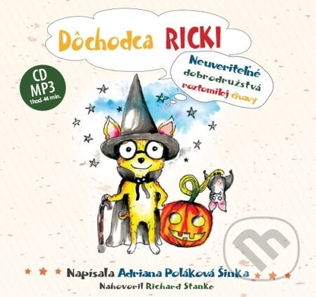 Audiokniha: Dôchodca Ricki (audiokniha) (Adriana Poláková Šinka). Label One, 2019 Audiokniha: Dôchodca Ricki (audiokniha) (Adriana Poláková Šinka). Label One, 2019