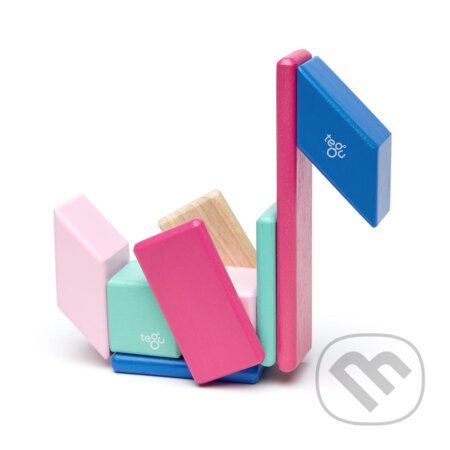 Spoločenská hra: Magnetická stavebnica vo vrecku 14ks Blossom (Tegu). Tegu, 2019 Spoločenská hra: Magnetická stavebnica vo vrecku 14ks Blossom (Tegu). Tegu, 2019
