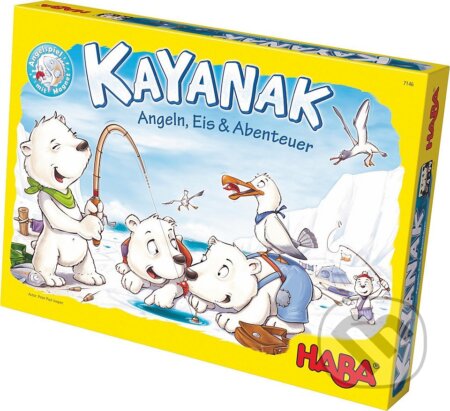 Spoločenská hra: Hra Kayanak arktické dobrodružstvo (Haba). Haba, 2019 Spoločenská hra: Hra Kayanak arktické dobrodružstvo (Haba). Haba, 2019