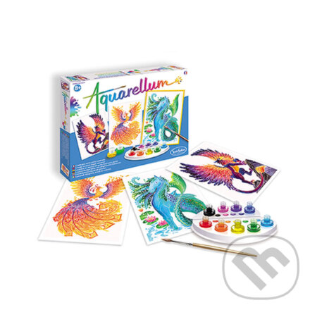 Spoločenská hra: Aquarellum Mýtické bytosti (SentoSphére). SentoSphére, 2019 Spoločenská hra: Aquarellum Mýtické bytosti (SentoSphére). SentoSphére, 2019