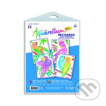 Spoločenská hra: Aquarellum obrázky Papagáje (SentoSphére). SentoSphére, 2019 Spoločenská hra: Aquarellum obrázky Papagáje (SentoSphére). SentoSphére, 2019