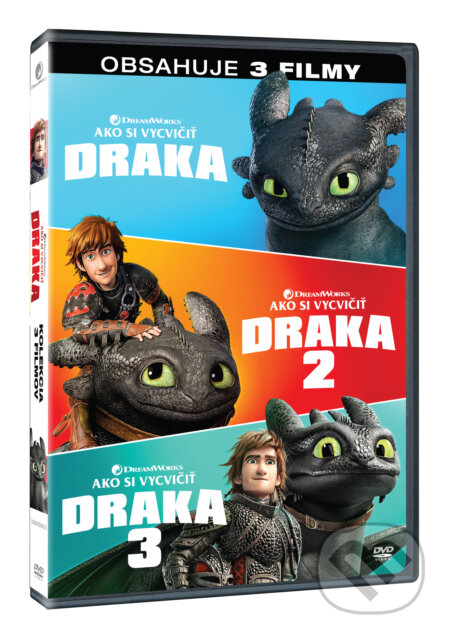 Film: Ako si vycvičiť draka kolekcia 1.-3. (Dean DeBlois) (DVD). Magicbox, 2019 Film: Ako si vycvičiť draka kolekcia 1.-3. (Dean DeBlois) (DVD). Magicbox, 2019