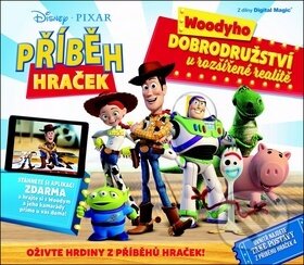 Kniha: Příběh hraček Woodyho dobrodružství v rozšířené realitě (Drobek). Drobek, 2019 Kniha: Příběh hraček Woodyho dobrodružství v rozšířené realitě (Drobek). Drobek, 2019