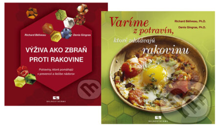 Kniha: Výživa ako zbraň proti rakovine + Varíme z potravín, ktoré zdolávajú rakovinu (kolekcia) (Richard Béliveau a Denis Gingras). Balneotherma Kniha: Výživa ako zbraň proti rakovine + Varíme z potravín, ktoré zdolávajú rakovinu (kolekcia) (Richard Béliveau a Denis Gingras). Balneotherma