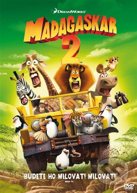 Film: Madagascar 2: Útek do Afriky (Tom Mc- Grath, Marc Forster, Eric Darnell a Tom McGrath) (DVD). Magicbox, 2008 Film: Madagascar 2: Útek do Afriky (Tom Mc- Grath, Marc Forster, Eric Darnell a Tom McGrath) (DVD). Magicbox, 2008