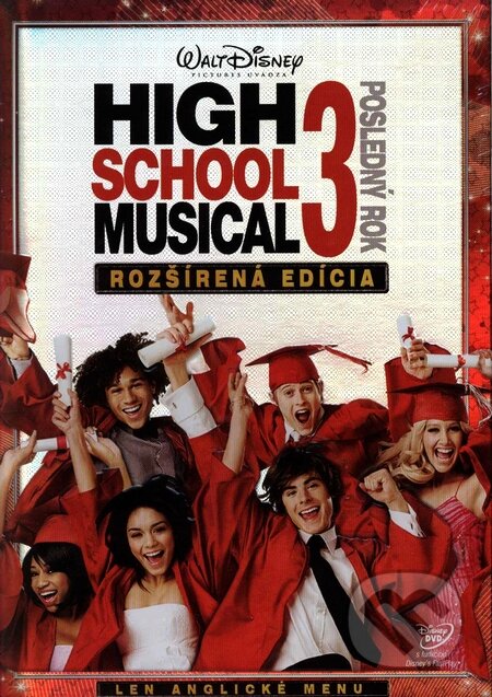 Film: High School Musical 3: Posledný rok (Kenny Ortega) (DVD). Magicbox, 2008 Film: High School Musical 3: Posledný rok (Kenny Ortega) (DVD). Magicbox, 2008