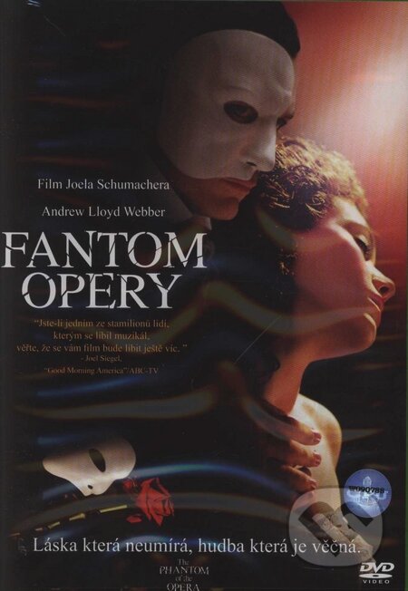 Film: Fantóm opery (Joel Schumacher) (DVD). Bonton Film, 2004 Film: Fantóm opery (Joel Schumacher) (DVD). Bonton Film, 2004