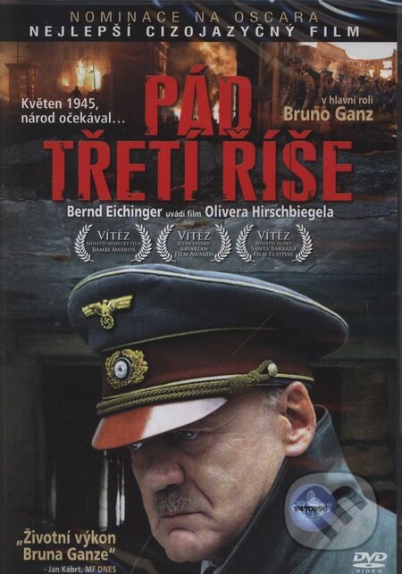 Film: Pád Tretej ríše (Oliver Hirschbiegel) (DVD). Bonton Film, 2004 Film: Pád Tretej ríše (Oliver Hirschbiegel) (DVD). Bonton Film, 2004