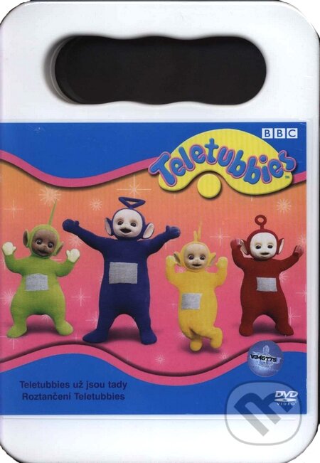 Film: Teletubbies už sú tu, Tancujúci Teletubbies (Bonton Film) (DVD). Bonton Film, 2003 Film: Teletubbies už sú tu, Tancujúci Teletubbies (Bonton Film) (DVD). Bonton Film, 2003