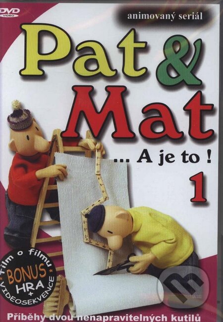 Film: Pat a Mat 1 (Lubomír Beneš a Marek Beneš) (DVD). Bonton Film Film: Pat a Mat 1 (Lubomír Beneš a Marek Beneš) (DVD). Bonton Film