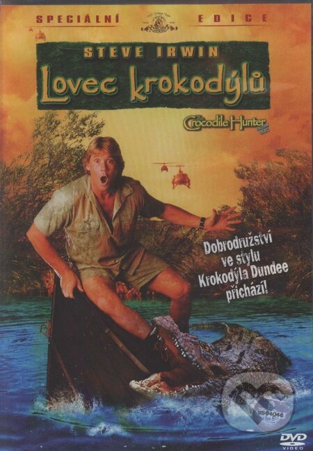 Film: Lovec krokodýlů (John Stainton) (DVD). Bonton Film, 2002 Film: Lovec krokodýlů (John Stainton) (DVD). Bonton Film, 2002