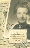 Kniha: Deník 1921 - 1961 (Albína Dratvová). Academia, 2009 Kniha: Deník 1921 - 1961 (Albína Dratvová). Academia, 2009